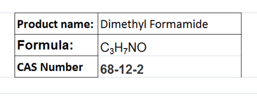 Dimethyl Formamide
