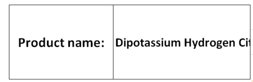 Dipotassium Hydrogen Citrate
