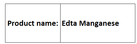 EDTA Compounds
