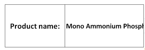 Mono Ammonium Phosphate