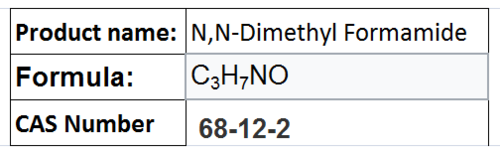 N,N-Dimethyl Formamide