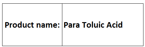 Para Toluic Acid