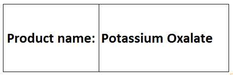 Potassium Oxalate