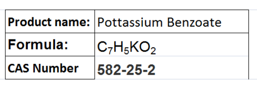 Pottassium Benzoate