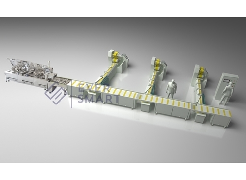 Biscuit Sandwiching Machine With Packaging Lane