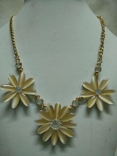 Fashion Jewellery - Gold Pendant with Opal and Pearl | Designed for Women, Perfect for Anniversary, Gifts, and Parties