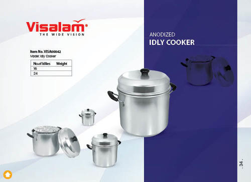 ANODIZED IDLY COOKER