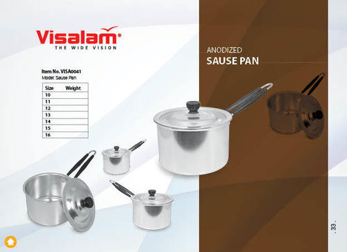 Anodized Saucepan Bakelite Handle