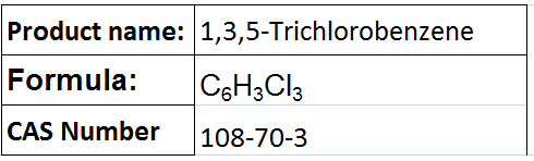 1,3,5-Trichlorobenzene - C6H3Cl3, Boiling Point 208°C, Purity >99% | Stable Compound, High Purity, Versatile Uses