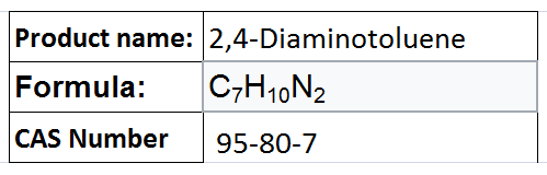 2,4-Dinitrotoluene - Chemical Formula C7H10N2, Boiling Point 287°C | High Purity, Versatile, Cost-Effective