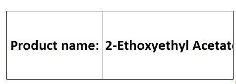 Glycol Ethers