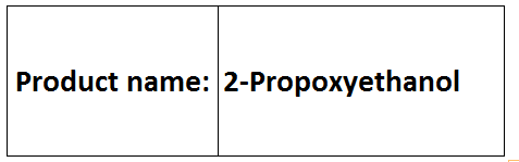 2-Propoxyethanol - Boiling Point 135°C, Density 0.92 g/ml | Solvent, Hydraulic Fluid, Antifreeze