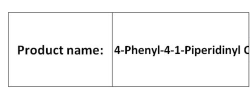 4-Phenyl-4-1-Piperidinyl Cyclohexanol