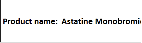 Astatine Compounds