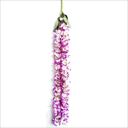 Artificial Orchid Hanging Bunch - Silk Material, Handmade Craftsmanship | Decorative Flower for Home, Wedding & Party Decoration