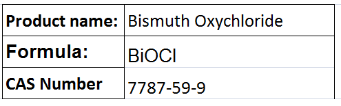 Bismuth Chloride
