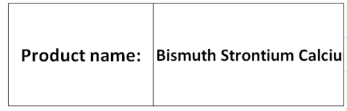 Bismuth Strontium Calcium Copper Oxide