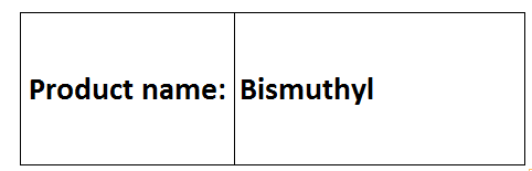 Bismuthyl