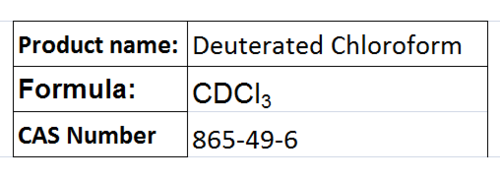 Deuterated Solvents