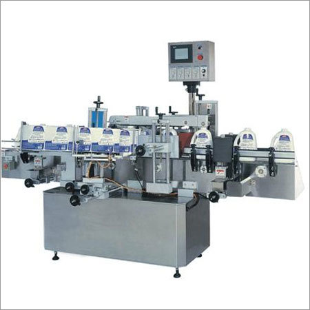 Flat Bottle Sticker Labeling Machine