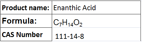 Enanthic Acid - C7H14O2, Boiling Point 223°C, Density 0.92 g/cm³ | High Purity, Versatile Use, Easy Handling
