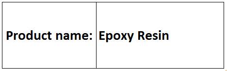 Epoxy Resin - Epoxy Chemical Compound, Cure Time 24h, Shore D Hardness 80-90, Strong Durable Bonds