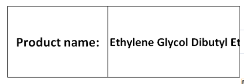 Ethylene Glycol Dibutyl Ether