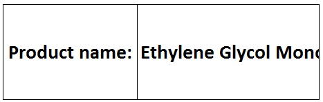 Glycol Ethers