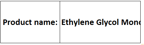 Glycol Ethers