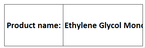 Glycol Ethers