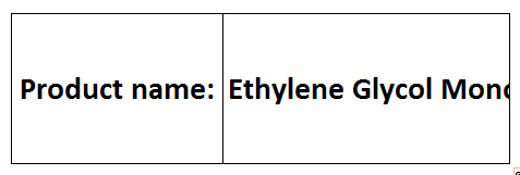Glycol Ethers