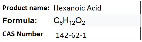 Hexanoic Acid - Boiling Point 205°C, Density 0.93 g/mL | Flavor Enhancer, Hexyl Derivative, Versatile Chemical