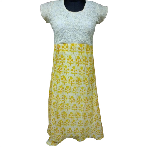 Cotton Chikankari Kurtis