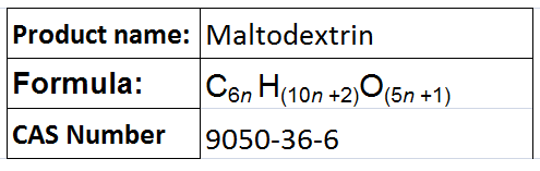 Maltodextrin