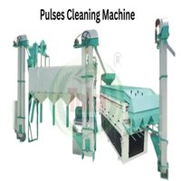 Pulses Cleaning Machine - 1200 Kg/hr Capacity, Stainless Steel | Automatic High Pressure Cleaner, Electric Fuel, 10x12x10 Ft Dimensions, New Condition, White And Green Color