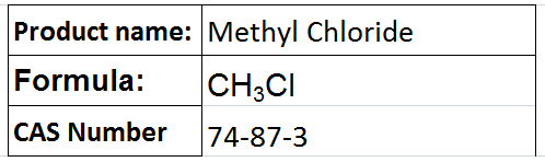 Methyl Chloride