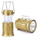 6 Led Solar Rechargeable Lantern With Torch