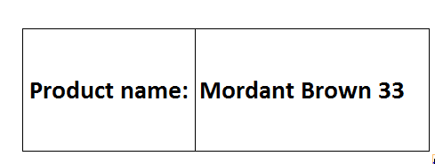 Mordant Brown 33 - 2,4-Diamino-5-(2-Hydroxy-5-Nitrophenylazo) Benzene Sulfonic Acid Sodium Salt, Brown Powder | Dyeing, Colorfast, Mordant, Textile