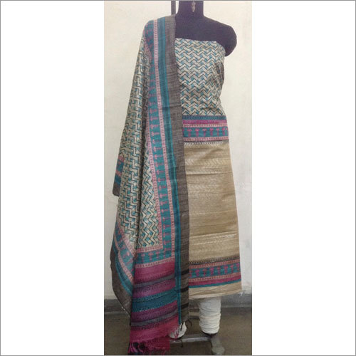 Silk Handmade Printed Suit