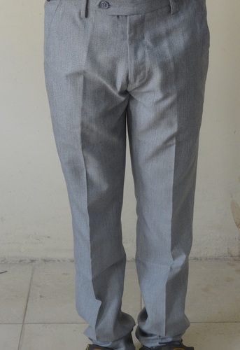 Solid Men'S Formal Slim Fit Pant