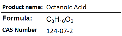 Octanoic Acid