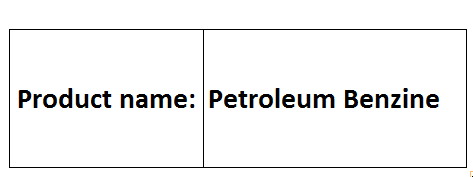 Petrochemicals