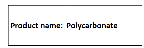Polycarbonate