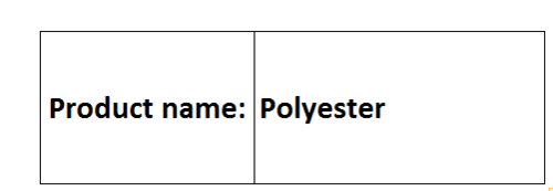 Polyester - PET Material, Density 1.38 g/cm³, Melting Point 260°C | High Strength, Durable Fibers, Water Resistant