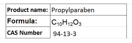 Propylparaben - White Crystalline, 99% Purity | Preservative, Antimicrobial, Extends Shelf Life