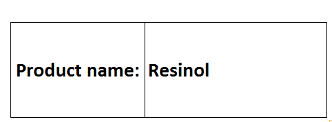 Resinol