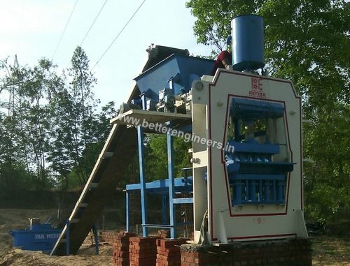 Hydraulic Concrete Block Making Machine
