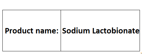 Sodium Lactobionate