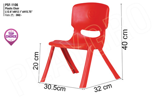 Mixed Color Plastic Chair