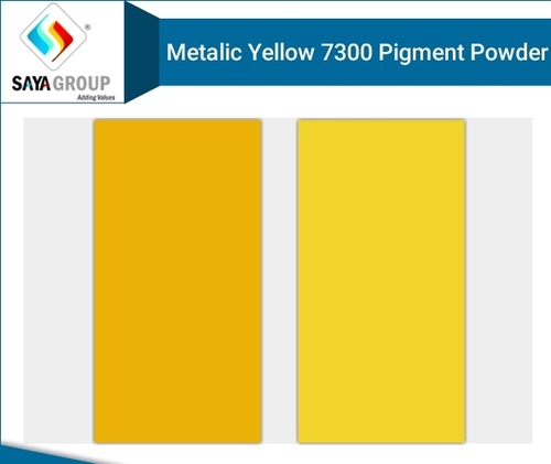 Metalic Yellow Pigment Powder